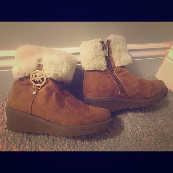 michael michael kors winter boots fur